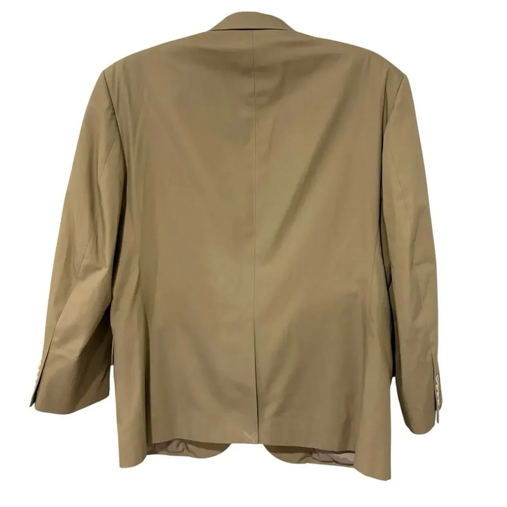 Jos A Bank | Blazer Jacket Tan Career Business NWT- Size 44 Short